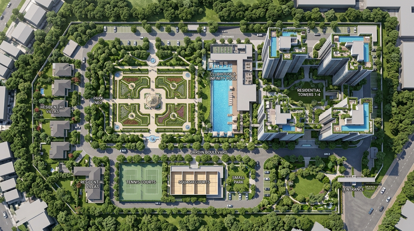 Mana Jardin Neo Rendering 3